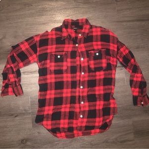 Red flannel — Women’s Size Small